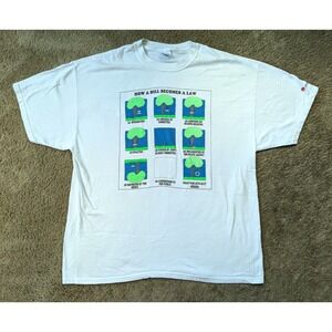 Vintage How a Bill Becomes a Law Shirt Mens XXL 90s Political Satire Hanes
